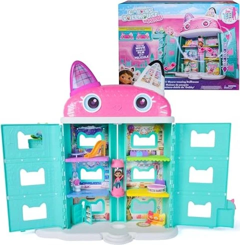 Spin Master Gabby's Dollhouse - Puppenhaus zum Kinofilm