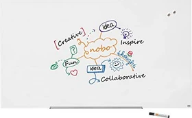 Nobo Impression Pro Whiteboard Glas 85" 85", weiß, 190x100cm