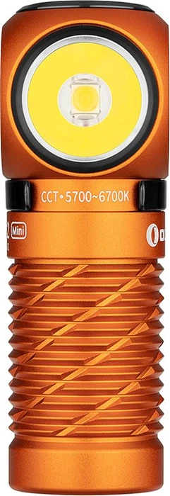 OLight Perun 2 Mini Stirnlampe orange