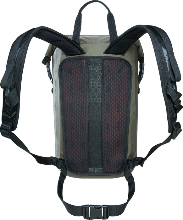 Tatonka Commuter Rolltop 25 WP stone grey/olive