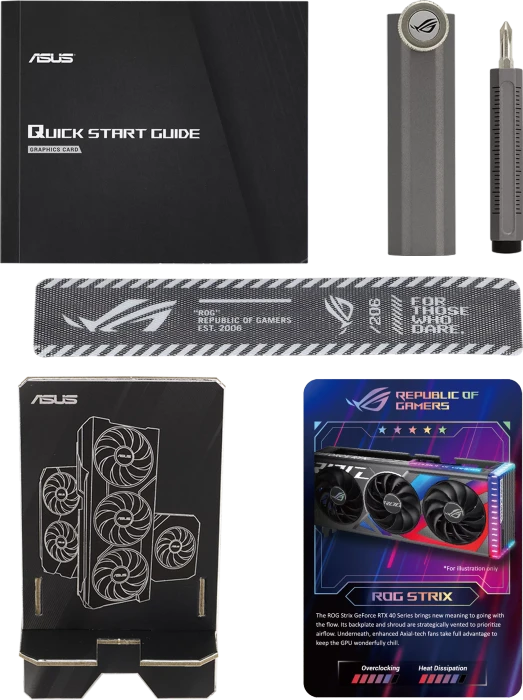 ASUS ROG Strix GeForce RTX 4060 OC, ROG-STRIX-RTX4060-O8G-GAMING, 8GB GDDR6, HDMI, 3x DP