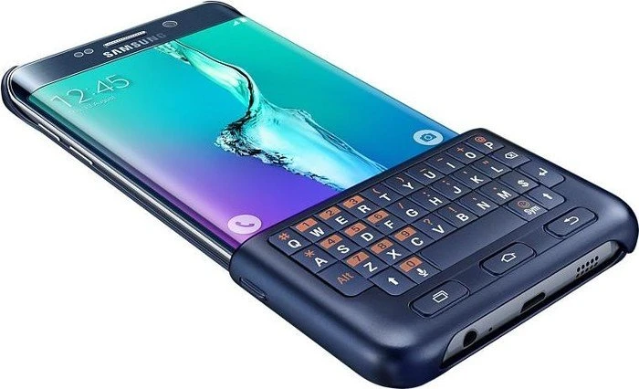 Samsung Keyboard Cover QWERTZ für Galaxy S6 Edge+ schwarz