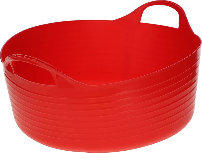Kerbl Wasser & Futtertrog, 15l, rot