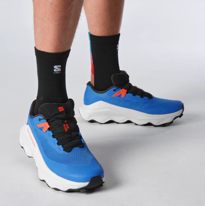 Salomon Ultra Glide 3 french blue/lunar rock/cherry tomato (Herren)