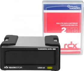 Overland Tandberg RDX QuikStor Drive 2TB Kit, extern, USB 3.0