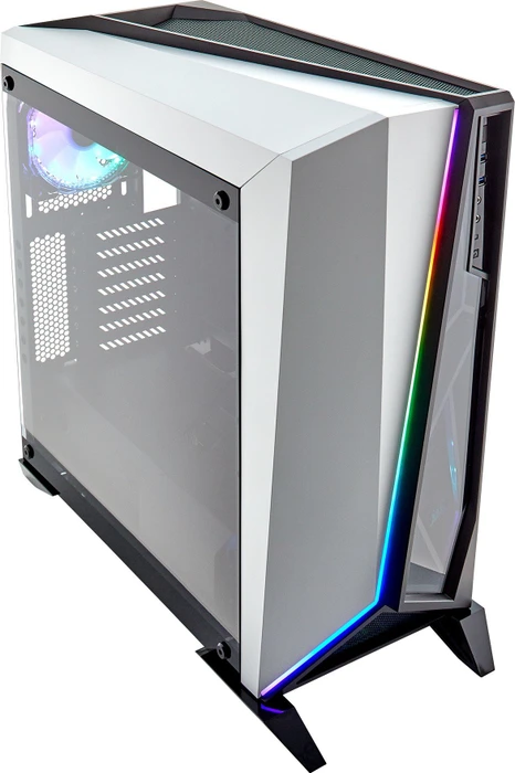 Corsair Carbide Series SPEC-OMEGA RGB, weiß/schwarz, Glasfenster