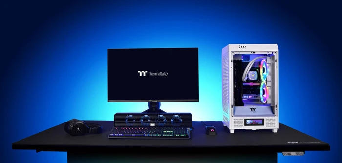 Thermaltake The Tower 200 Snow, weiß, Glasfenster, Mini-ITX