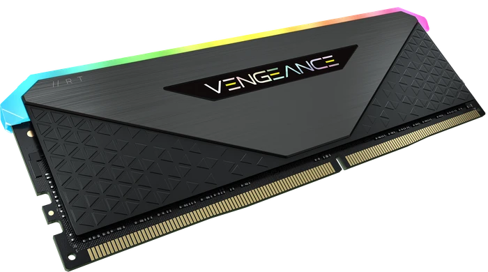 Corsair Vengeance RGB RT Gunmetal UDIMM 32GB Kit, DDR4-3200, CL16-20-20-38