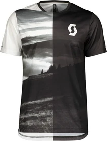 Scott Trail Flow Trikot kurzarm white/dark grey (Herren)
