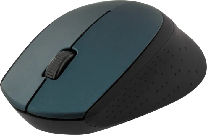 Deltaco Wireless Optical Mouse blau/schwarz, USB