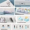 Epomaker TH108 V2 Pro Wireless, Blue White, LEDs RGB, hot-swap, Epomaker Sea Salt Silent V2, USB/Bluetooth, US Vorschaubild