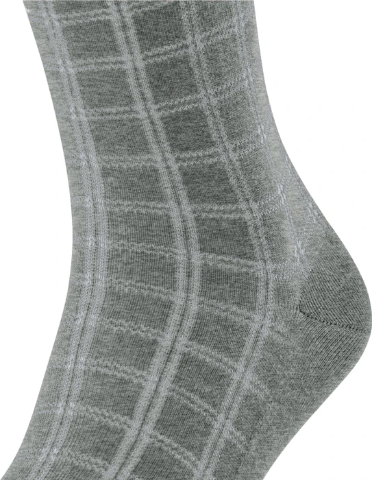 Falke Modern Tailor Socken light greymel. (Herren)