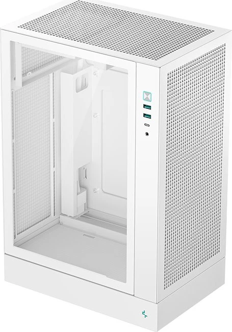 DeepCool CH170 Plus WH, weiß, Glasfenster
