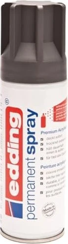 edding 5200 Permanentspray Premium-Acryllack anthrazit matt, 200ml