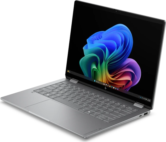 HP OmniBook X Flip 14-kb0151ng, Meteor Silver, Core Ultra 5 325, 16GB RAM, 512GB SSD, DE
