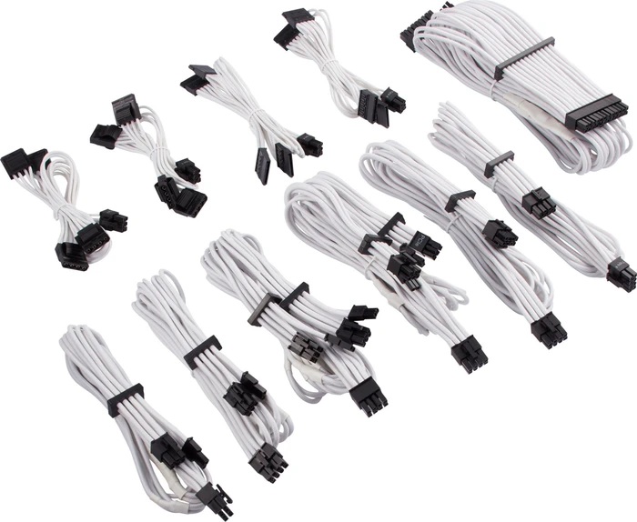 Corsair PSU Cable Kit Type 4 - Pro Kit - Gen4, weiß