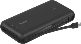 Belkin BoostCharge 20K 30W mit integriertem Kabel schwarz