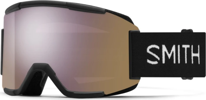 Smith Squad black/chromapop everyday rose gold mirror