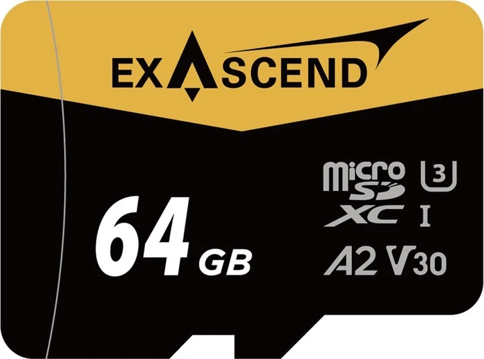 Exascend Catalyst R170/W140 64GB, UHS-I U3, A2, Class 10