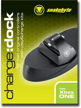 Snakebyte Charge Dock Ladestation schwarz (Xbox One)