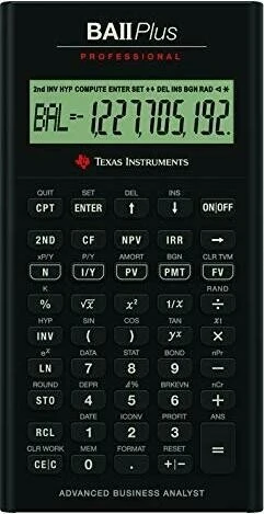 Texas Instruments BA II Plus Professional