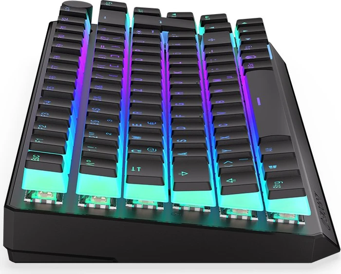 Endorfy Thock 75% Wireless Pudding, PBT, LEDs RGB, hot-swap, Kailh Box BLACK, USB/Bluetooth, DE