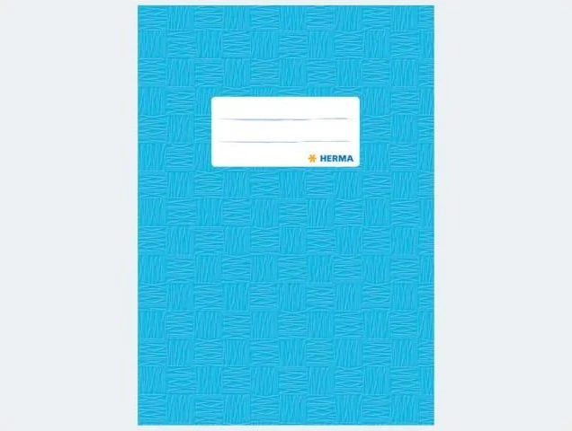 Herma Heftschoner Kunststoff, A5, hellblau, 25er-Pack