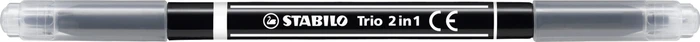 STABILO Trio 2 in 1 schwarz, 10er-Pack