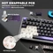 Yunzii B75 Pro, Black Purple, Milk Switch, USB/Bluetooth, DE Vorschaubild