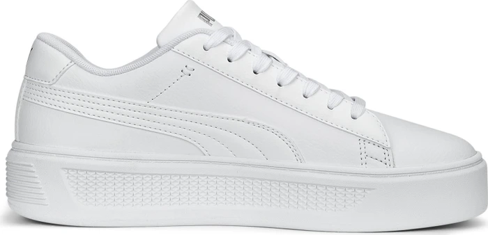 Puma Smash Platform v3 puma white/puma silver (Damen)