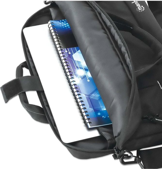 Manhattan Helsinki 14.1" Laptoptasche, schwarz