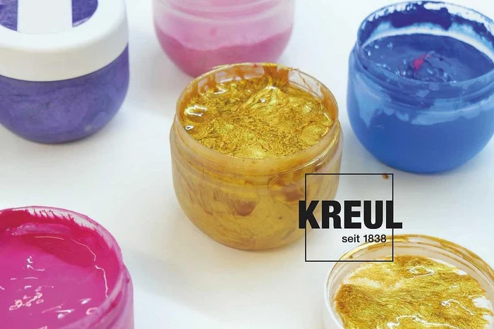 Kreul Mucki Fingerfarbe Fingerfarbe für Königskinder Set 6 Stück 50ml