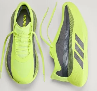 adidas Hyperboost Edge hi-res yellow/iron metallic/grey five (Herren)