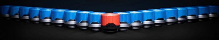 EK Water Blocks Quantum Line EK-Quantum Torque HDC 16 Fitting G1/4" auf 16mm, Blue Special Edition, 6er-Pack