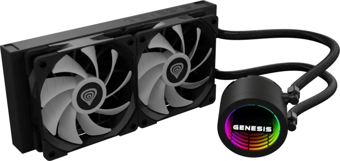 Genesis Hydria 240 ARGB, schwarz