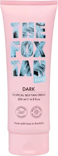 The Fox Tan Fake Dark Tropical Sel-Tan Creme, 200ml