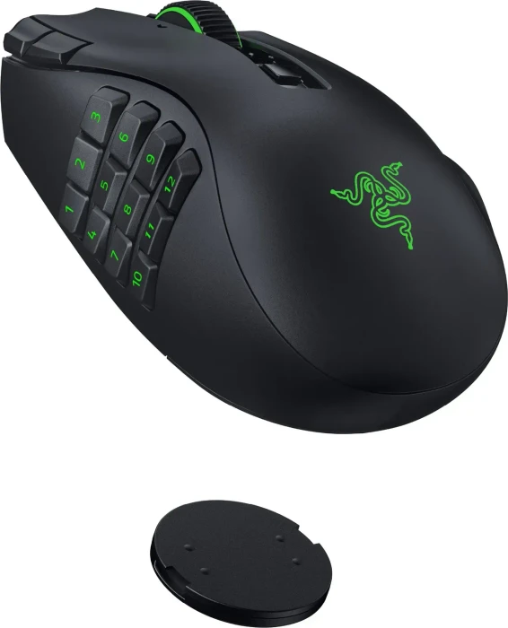 Razer Naga V3 Pro Wireless, schwarz, USB/Bluetooth