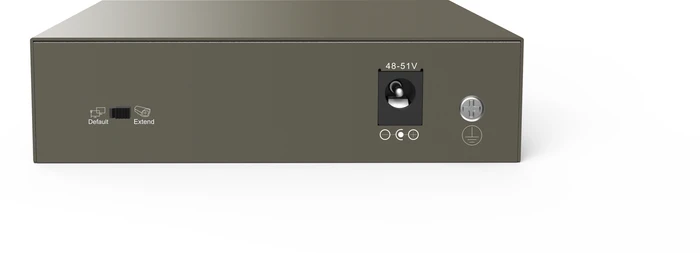 Tenda TEF1100 Desktop Switch, 5x RJ-45, 58W PoE+