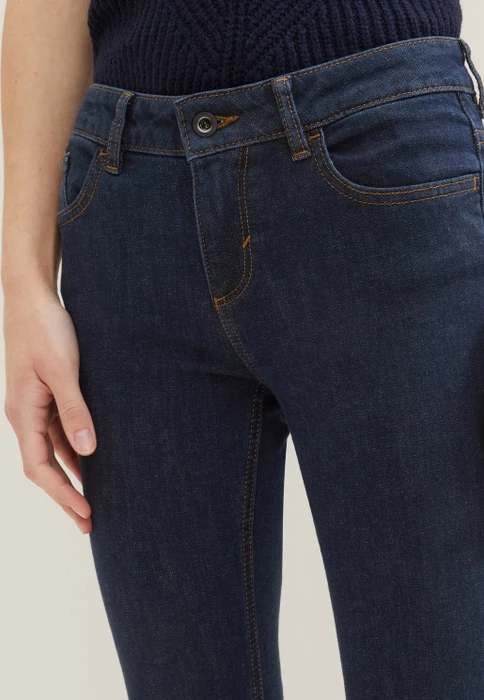 Tom Tailor Alexa Slim Jeans Jeans clean rinsed blue denim (Damen)