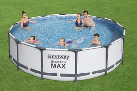 Bestway Metal Frame Frame Pool Set rund 427x107cm