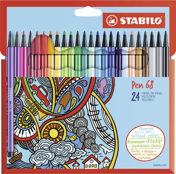 sortiert, 24er-Set, Etui
