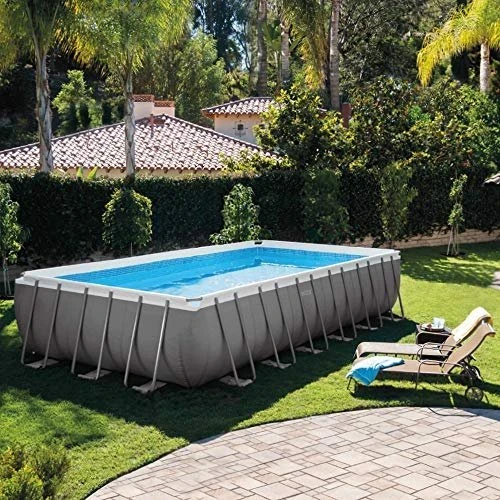 Intex Ultra Frame Pool Set rechteckig 732x366x132cm
