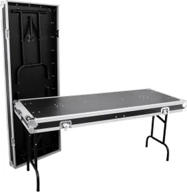 Roadinger 2 Tische in Case-Ausführung 162x62cm