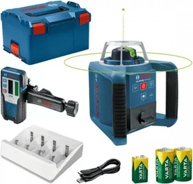 Bosch Professional GRL 300HVG Batterie-Rotationslaser inkl. L-Boxx + Zubehör