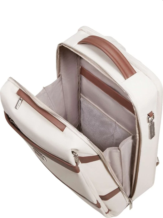 Samsonite Selection Image Biz 15.6" Notebook-Rucksack, Ivory