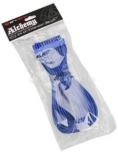 BitFenix Alchemy 24-Pin ATX Verlängerung 30cm, sleeved blau/blau