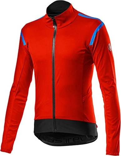 Castelli Alpha RoS 2 Light Fahrradjacke fiery red/black/celeste (Damen)