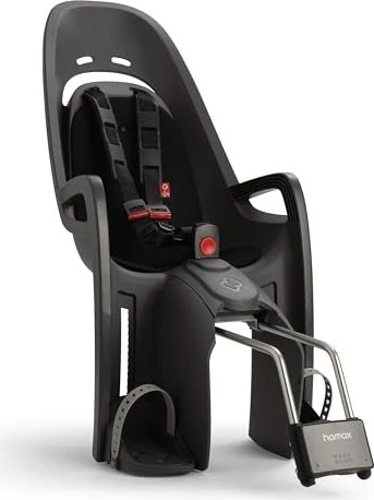 Hamax Zenith Fahrradkindersitz grau/schwarz