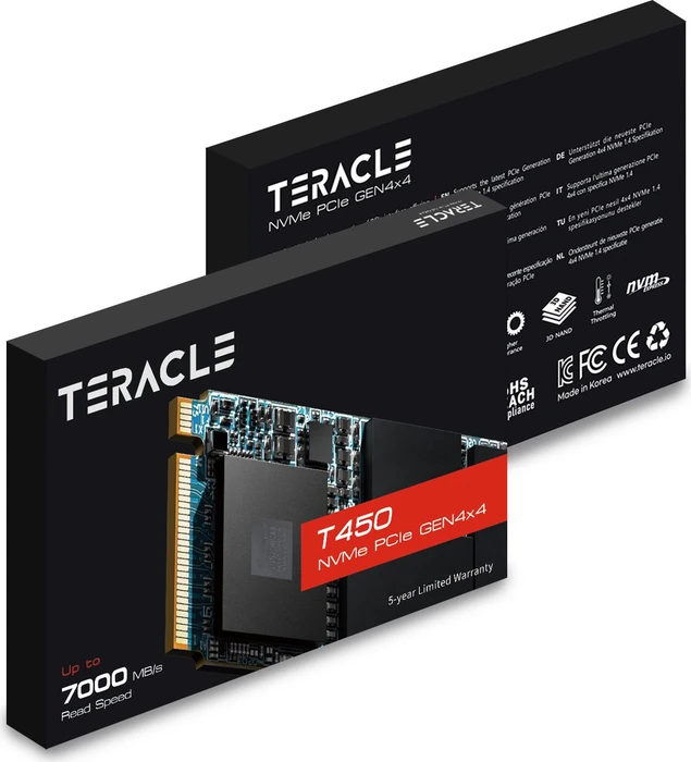 Teracle GEN4 T450 2TB, M.2 2280 / M-Key / PCIe 4.0 x4