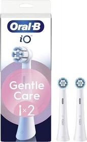 Oral-B iO Sanfte Reinigung Ersatzbürste weiß, 2 Stück
